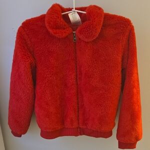 Garanimals Fuzzy Red Kids Jacket